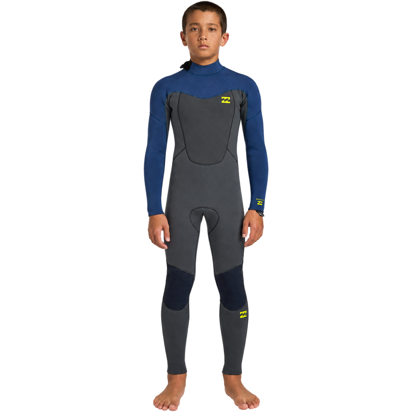 2026 Billabong Junior Absolute Core 4/3mm Back Zip Wetsuit ABBW100164 - Dark Denim